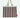 shopper | knitted stripes | mist + fig
