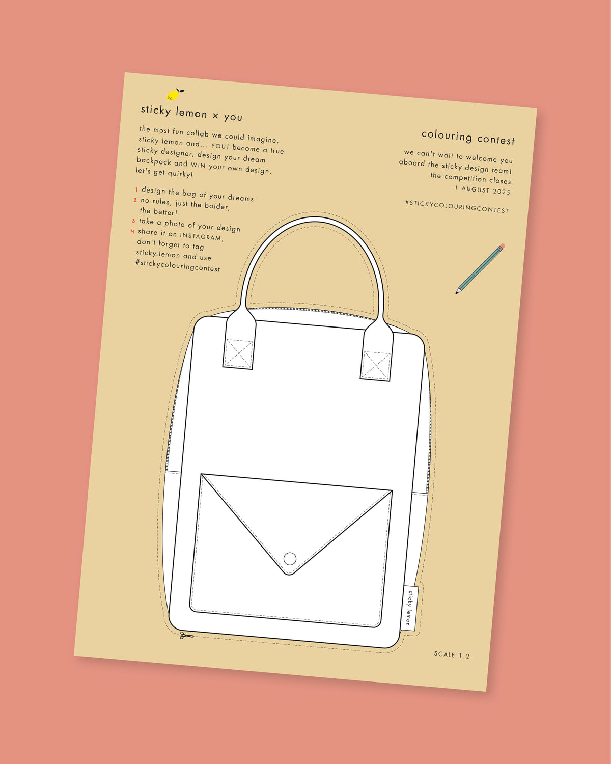 colouring contest – Sticky Lemon