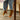 Sticky Lemon knee high socks black freckles caramel fudge seventies green