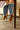 Sticky Lemon knee high socks black freckles caramel fudge seventies green