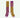 Sticky Lemon socks golden stripes purple tales