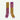 Sticky Lemon socks golden stripes purple tales