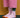 Sticky Lemon knee high socks glitter bottle green soft pink