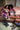 Sticky Lemon socks golden stripes purple tales