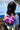 Sticky Lemon backpack small better together colourblocking purple tights
