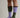 Sticky Lemon knee high socks colourblocking leaf green mauve lilac