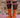 Sticky Lemon knee high socks sprinkles carrot orange syrup brown