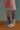 Sticky Lemon knee high socks duo tone woody green pigeon blue