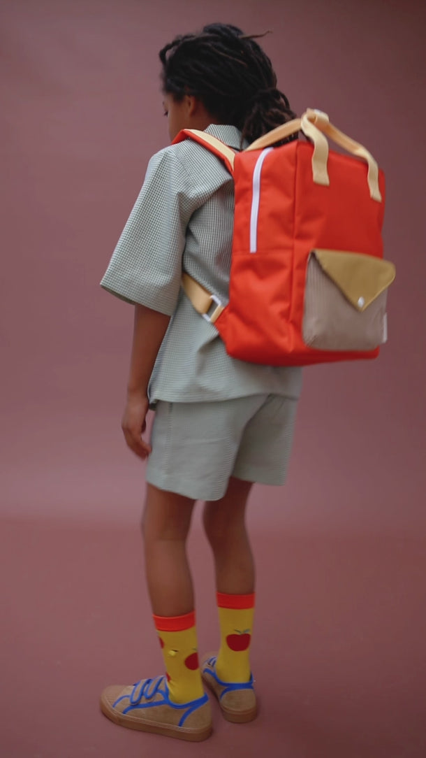 backpack medium envelope campfire orange